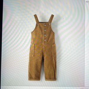 Waffle weave Corduroy Overall (new)